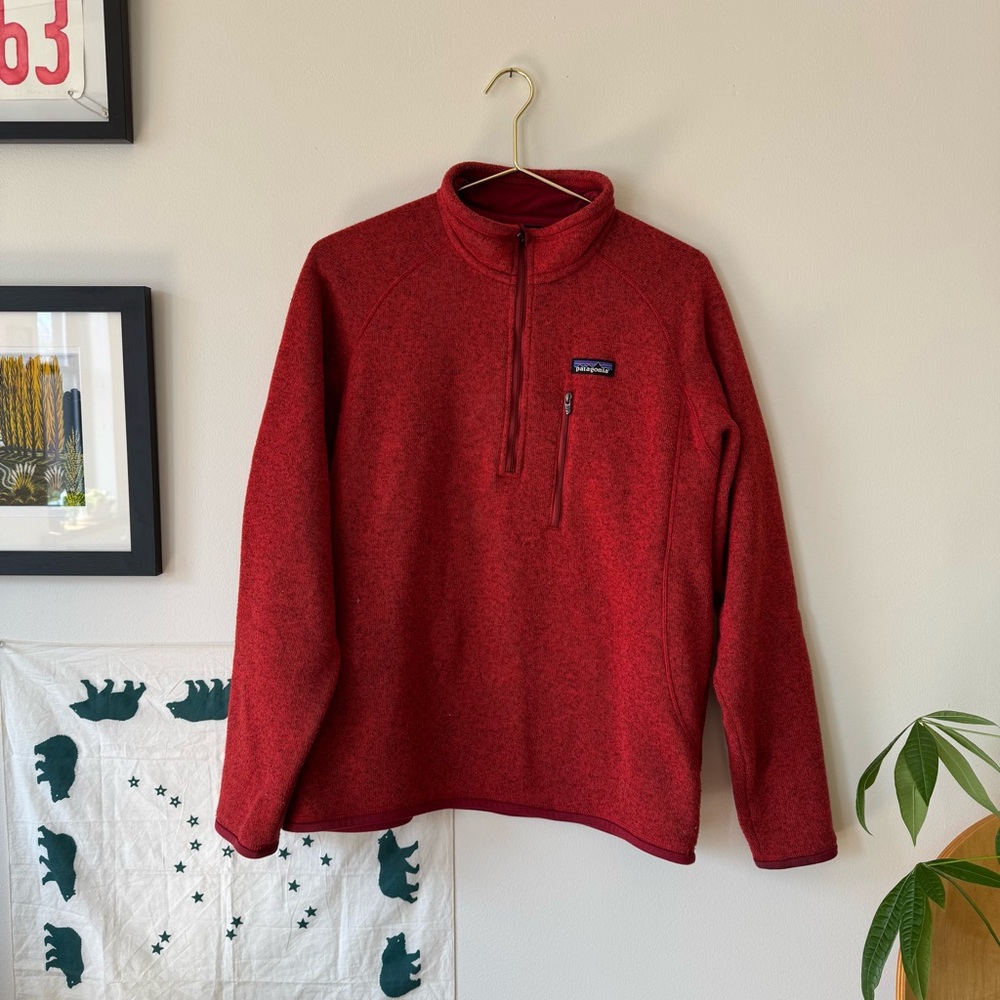 Patagonia Men's Red Better Sweater Fleece